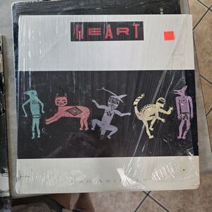 Heart  Bad Animals 1987 Original Vinyl LP Record Lyric Inner Record Club issue